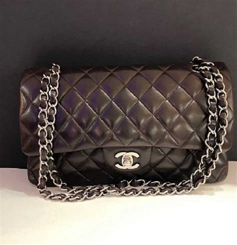 brown chanel chain bags|authentic Chanel bag price.